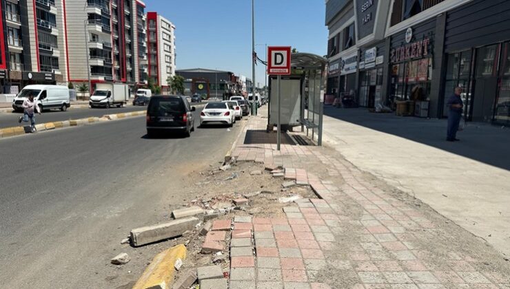 Diyarbakır’da yaya güvenliği tehlikesi