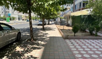 Diyarbakır’da Yeni Hal Caddesi’nde engelli yolu yok