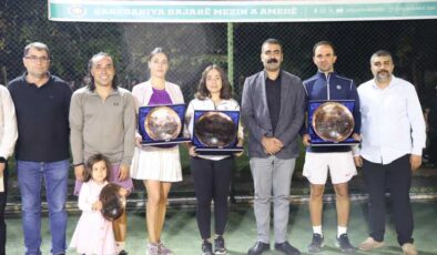 14. Amed Cup’ta şampiyonlar ödüllerini aldı