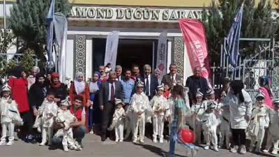 Bingöl’de 21 çocuk için coşkulu sünnet şöleni düzenlendi