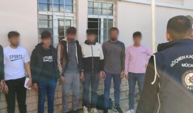 7 düzensiz göçmen sahte pasaportlarla yakalandı