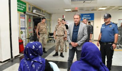 Vali Şıldak Siverek Devlet Hastanesini denetledi