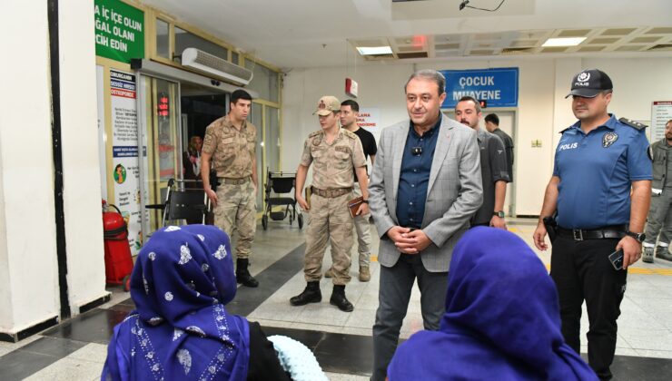 Vali Şıldak Siverek Devlet Hastanesini denetledi