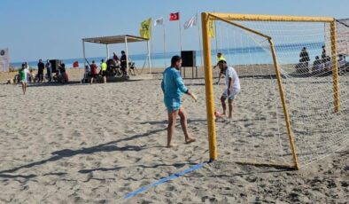Plaj Futbolu Adilcevaz Etabı tamamlandı