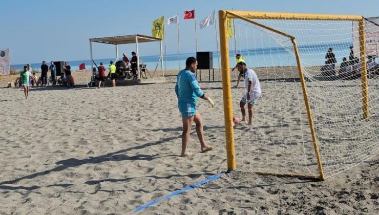 Plaj Futbolu Adilcevaz Etabı tamamlandı