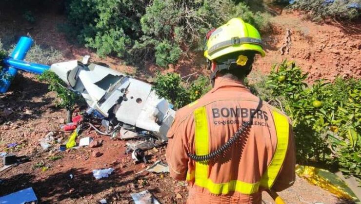 İspanya’da helikopter yüksek gerilim hattına çarptı: 3 ölü