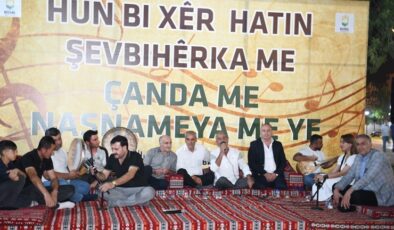 Bismil’de dengbejler etkinliğine yoğun ilgi