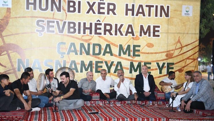 Bismil’de dengbejler etkinliğine yoğun ilgi