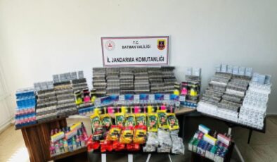Batman’da kaçakçılık operasyonu: 16 bin paket sigara ele geçirildi