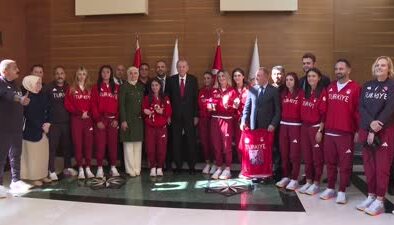 Cumhurbaşkanı Erdoğan, Paralimpik sporcularını kabul etti