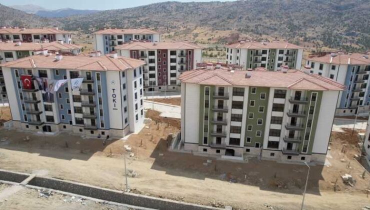 Depremin etkilediği Sincik’te kalıcı konutlar tamamlanıyor