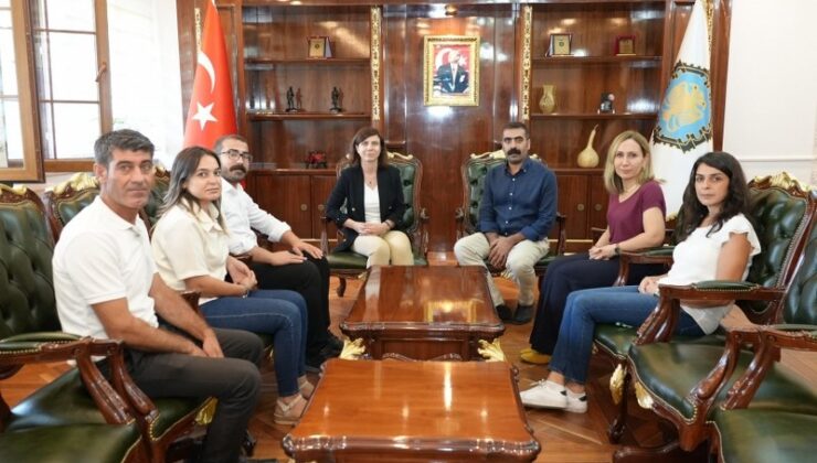 Bucak ve Hatun, İdil Belediyesi ile ortak projeleri değerlendirdi