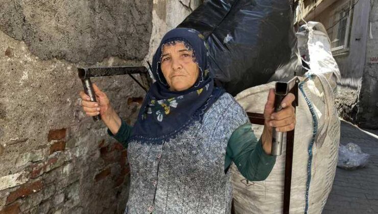Diyarbakır’da 65 yaşındaki kadın 20 yıldır çöp toplayarak geçimini sağlıyor