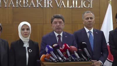 Diyarbakır’da açıklamalardan bulunan Bakan Tunç’tan spekülatif bilgilere karşı uyarı