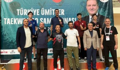 Elazığlı Emirhan Okşan Türkiye Ümitler Taekwondo 3.’sü oldu