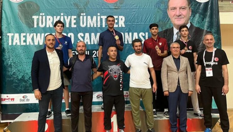 Elazığlı Emirhan Okşan Türkiye Ümitler Taekwondo 3.’sü oldu