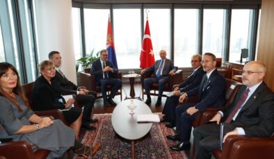 Erdoğan ve Vucic New York’ta kritik görüşme gerçekleştirdi