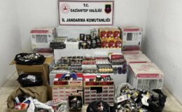 Gaziantep’te kaçak malzeme ele geçirildi