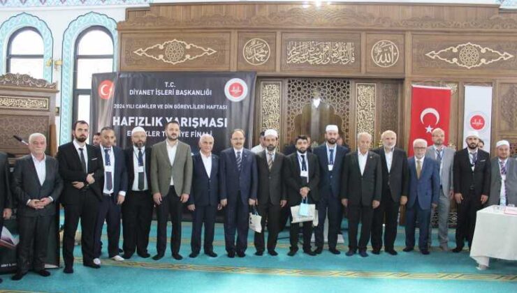 Hafızlık yarışması Türkiye finali Siirt’te yapıldı
