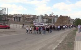 Harmandalı Çöp Tesisi’nin kapatılmaması protesto edildi