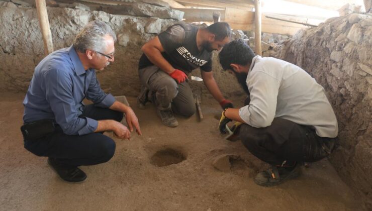 Harput Kalesinde Selçuklu dönemi kitabe ve seramikleri bulundu
