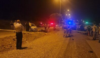 Hatay’da otomobille çarpışan motosiklette 1 ölü, 1 ağır yaralı
