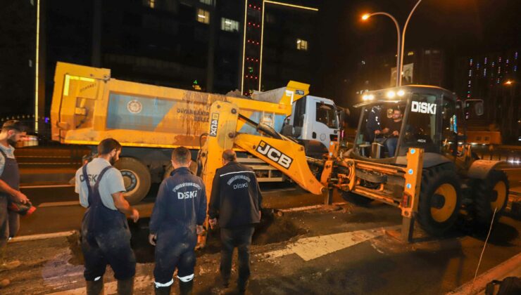 4 Mahalleyi besleyen hatta arıza giderildi