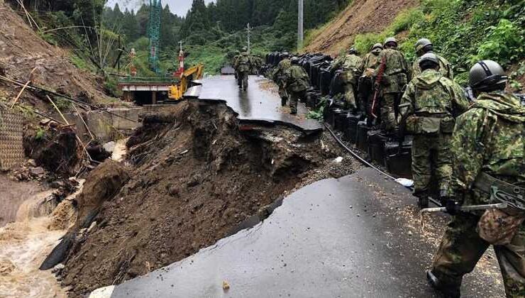 Japonya’daki sel felaketi: Ölü sayısı 7’ye yükseldi