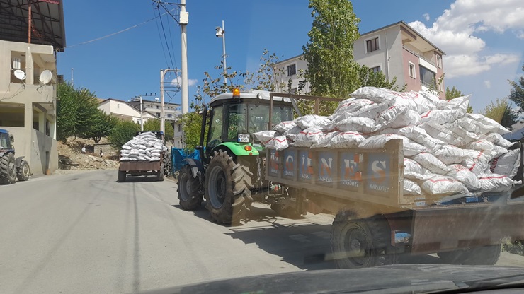 Kulp ilçesinde kömür  dağıtımı başladı