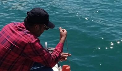 Karakaya Barajında örnekleme çalışmaları sürüyor