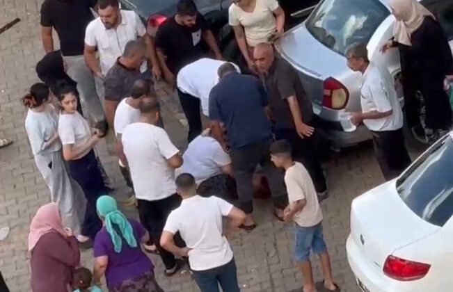 Kavgayı ayırmak isterken öldürülen 3 çocuk babasının son anları kamerada