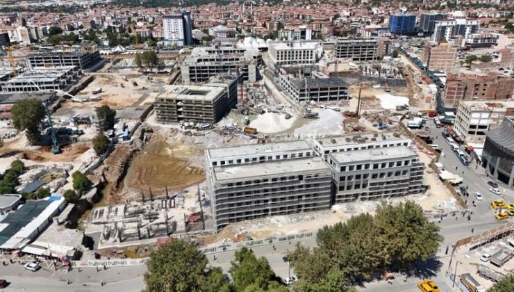 Malatya’da yeni çarşı projesi hızla tamamlanıyor, teslimat yaklaşıyor