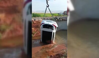Mardin’de sulama kanalına düşen otomobildeki 3 kişi öldü