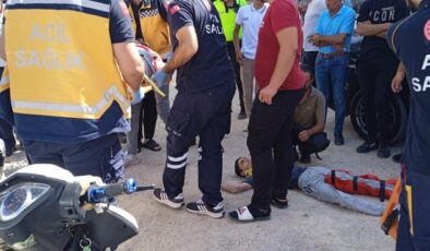 Gölbaşı’nda Motosiklet ve Otomobil Çarpıştı: 2 Yaralı