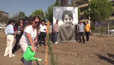Narin Güran’ın anısına fidan dikildi