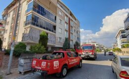 Ocakta tutuşan yağ yangın çıkardı