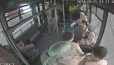 Bingöl’de halk otobüsünde oksijen tüpü paniğe neden oldu