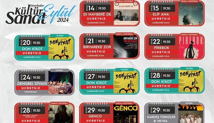 Ücretsiz sinema ve tiyatro günleri başlıyor
