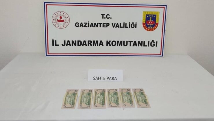 Sahte dolar basan şahıs suçüstü yakalandı