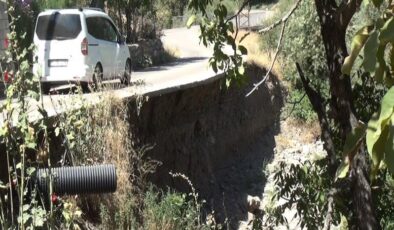 Şırnak köy yolunda tehlike alarmı