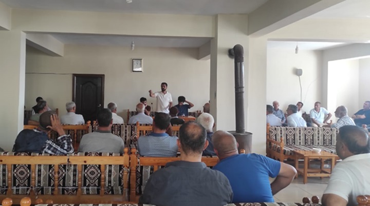 Kulp ilçesinde maden aramasına karşı köylüler ve avukatlar bir araya geldi
