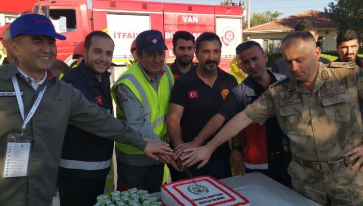Van’da LPG yangınlarına müdahale tatbikatı gerçekleştirildi