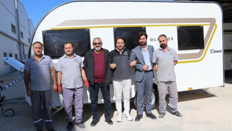 Van’da üretilen karavanlar Türkiye’nin dört bir yanına gönderiliyor