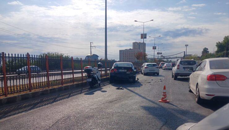 Diyarbakır-Elazığ yolunda zincirleme kaza trafiği kilitledi