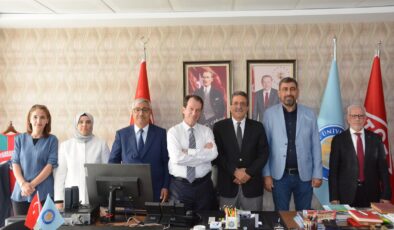 Toplumsal Mutabakat Derneği’nden Rektör Eronat’a Ziyaret