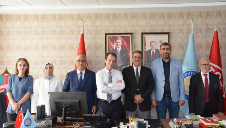 Toplumsal Mutabakat Derneği’nden Rektör Eronat’a Ziyaret