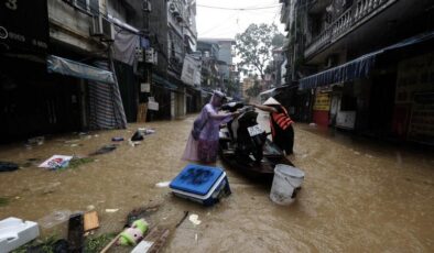 Yagi Tayfunu Vietnam’da 197 can kaybına neden oldu