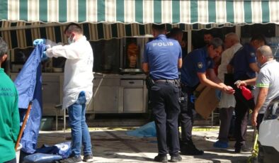 Yarı çıplak adam 6. kattan düştü, olay yerinde can verdi