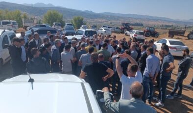 Bingöl’de köylülerden SÜTAŞ’a tepki