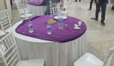 Diyarbakır’da düğün salonunda açık su ikramı davetlilerin tepkisini çekti